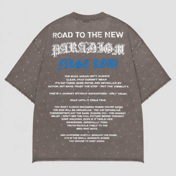 Dim Gray First Row - New Paradigm Trust Talon Tee (Brown)