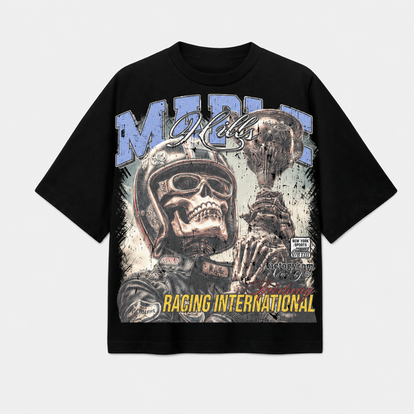 Space Ape - Skull Racing Tee (Black)