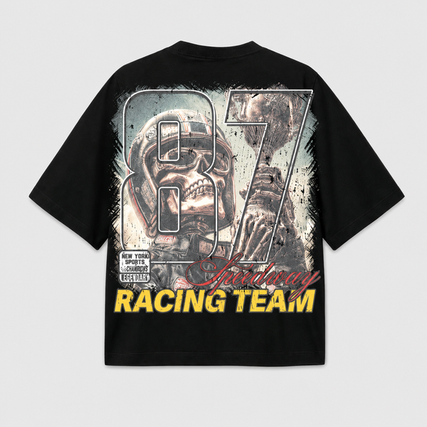 Space Ape - Skull Racing Tee (Black)