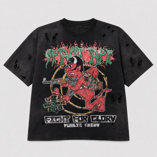 Space Ape - Fight For The Glory Tee (Black)