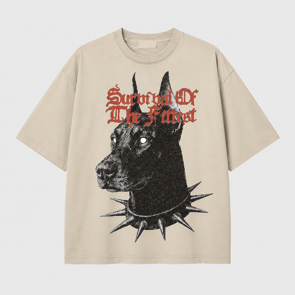 Point Blank - Survival Of The Fittest Tee (Sand)