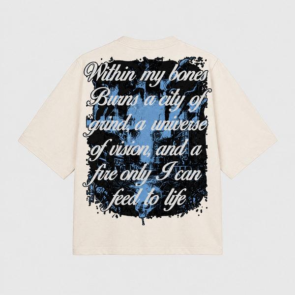 Point Blank - Hustle Quote Tee (Natural)
