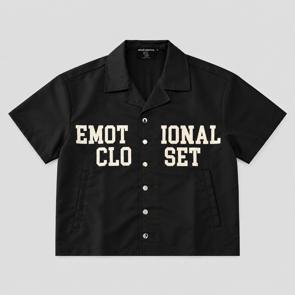 Mixed Emotions - Backyard Nylon Shirt (Black)