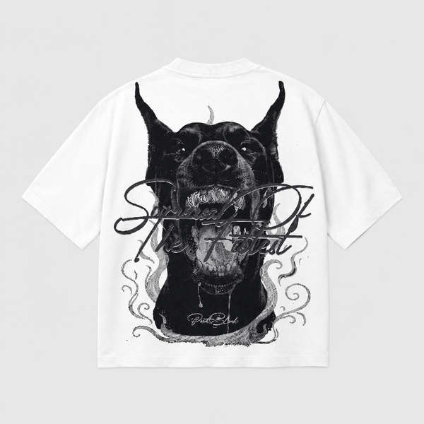 Point Blank - Survival Of The Fittest Tee (White)
