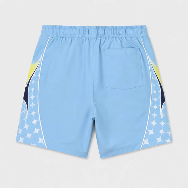 Smoke Rise - Republic Windbreaker Shorts (Boy Blue)