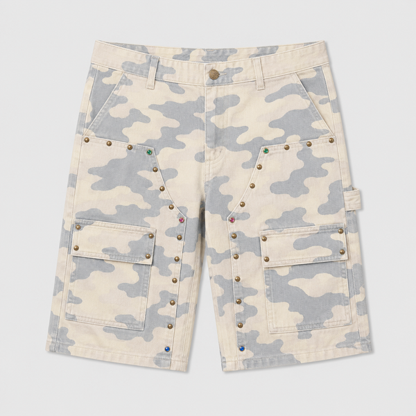 Serenede - Monarch Denim Shorts (Camoflauge)