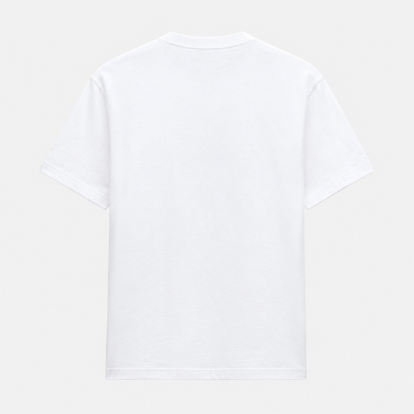 Lavender Purple - Slab Wordmark Tee (White)