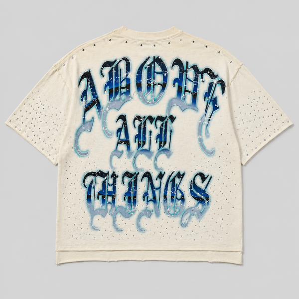 Light Gray First Row - Above All Things Skyborne Tee (Cream)