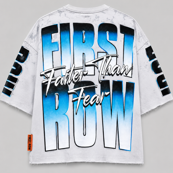 Gray First Row - New Paradigm Faster Than Fear Tee (Grey)