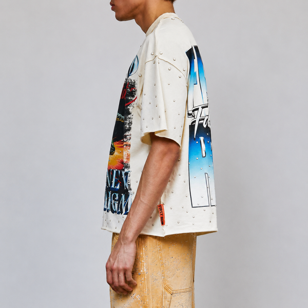 Gray First Row - New Paradigm Constant Practice Tee (Cream)