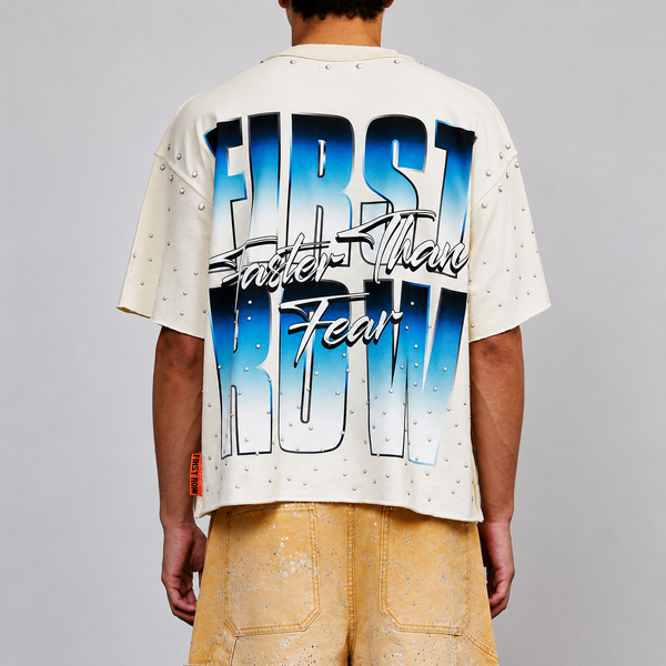 Gray First Row - New Paradigm Constant Practice Tee (Cream)