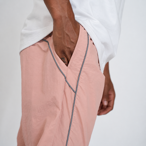 Light Gray EPTM - Kappa Pants (Dusty Pink)