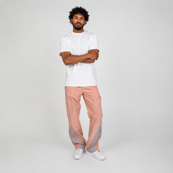 Light Gray EPTM - Kappa Pants (Dusty Pink)