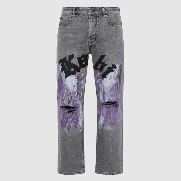 Dim Gray Ksubi - Chitch Sinners Fallen Jeans (Charcoal)
