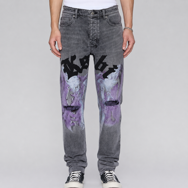 Gray Ksubi - Chitch Sinners Fallen Jeans (Charcoal)