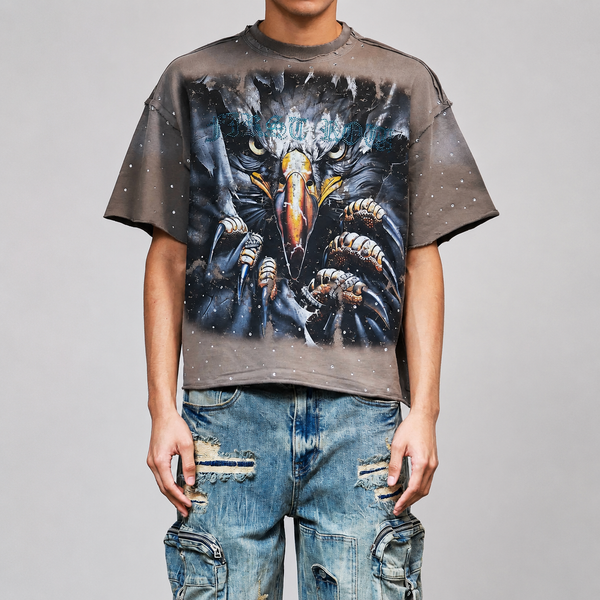 Gray First Row - New Paradigm Trust Talon Tee (Brown)