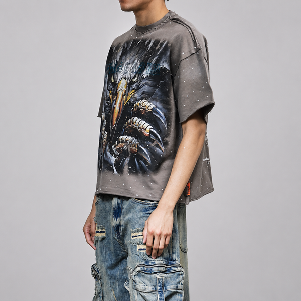 Gray First Row - New Paradigm Trust Talon Tee (Brown)