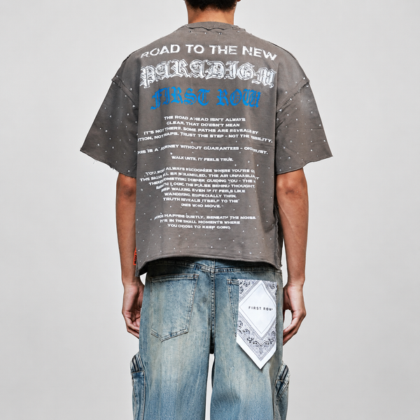 Light Gray First Row - New Paradigm Trust Talon Tee (Brown)