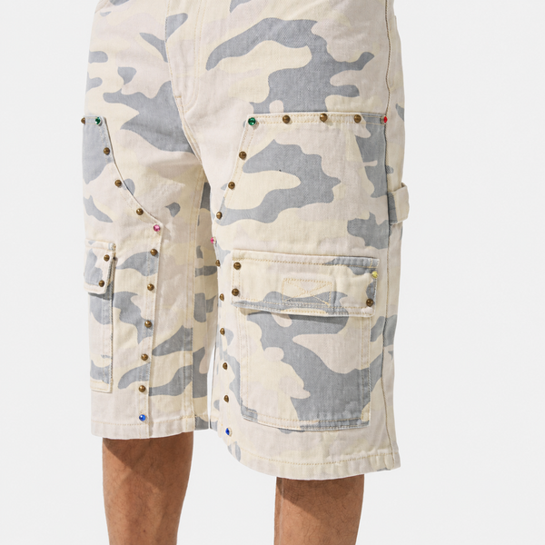 Serenede - Monarch Denim Shorts (Camoflauge)
