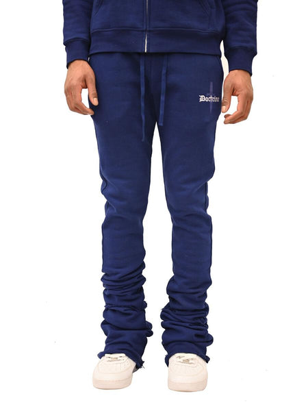 Doctrine - Dagger Stacked Jogger (Navy)