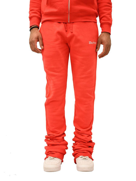 Doctrine - Dagger Stacked Jogger (Red)