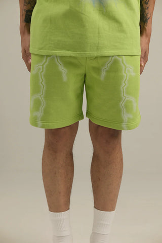Doctrine - Electric Storm Shorts (Bright Lime)