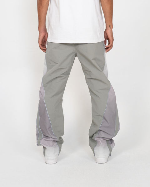 Dark Gray EPTM. - Laguna Nylon Reflective Piping Pants (Grey)