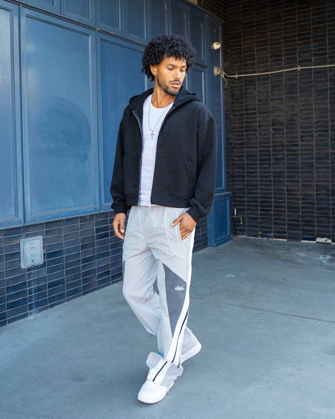 Light Slate Gray EPTM. - Noir Nylon Ripstop Pants (Grey)