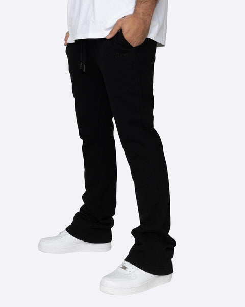 EPTM - French Terry Flare Pants (Black)