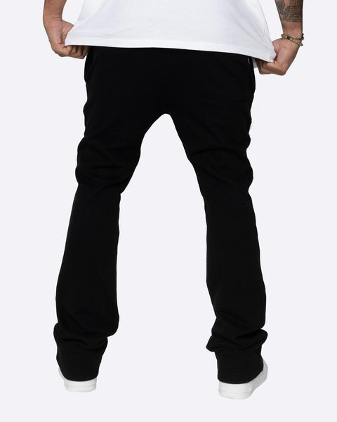 EPTM - French Terry Flare Pants (Black)
