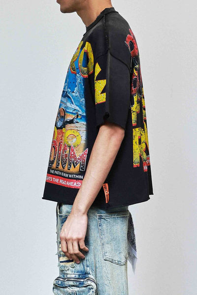 First Row - New Paradigm Driving High Tee (Black)