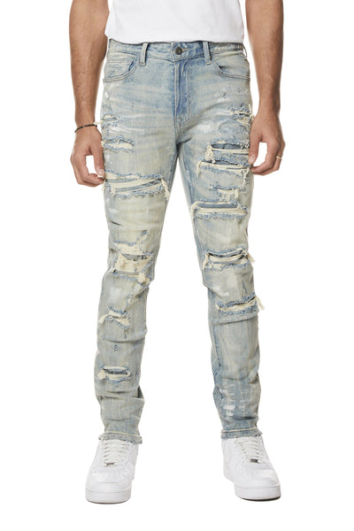 Smoke Rise - Fashion Wash Heavy Jeans (Seville Blue)
