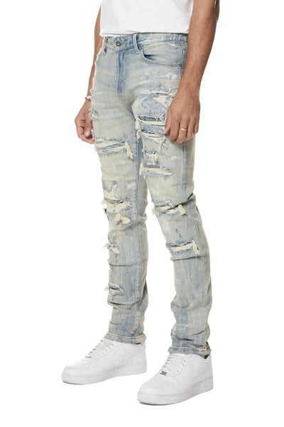 Smoke Rise - Fashion Wash Heavy Jeans (Seville Blue)