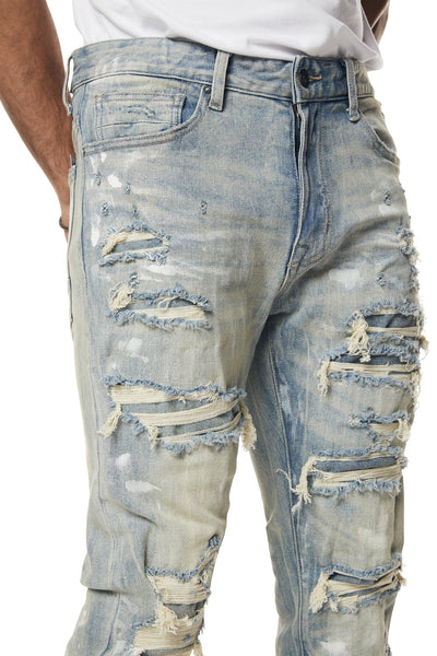 Smoke Rise - Fashion Wash Heavy Jeans (Seville Blue)