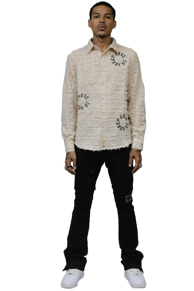 Kleep - Woven Shirt W/ Embroidery (Earth)