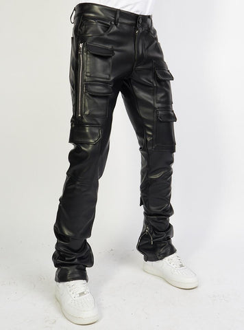 Rockstar Original - Sniper Black Super Stacked Flare Jeans (Black) – Octane