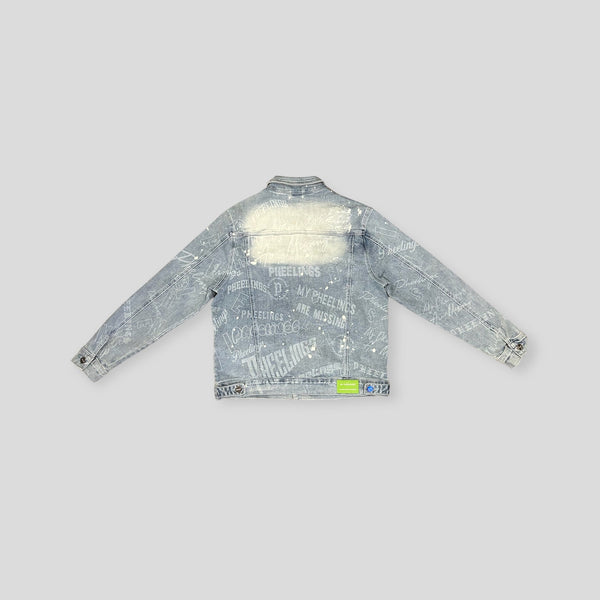 Pheelings - Joyful Journey Denim Jacket (Blue Gradient)