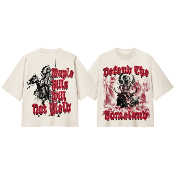 Space Ape - Defend The Homeland Tee (Natural)