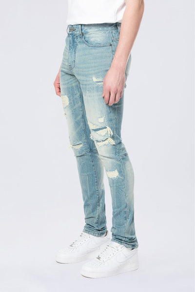 Smoke Rise - Vintage Washed Jeans (Adonis Blue)