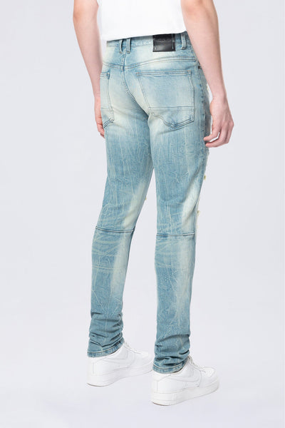 Smoke Rise - Vintage Washed Jeans (Adonis Blue)