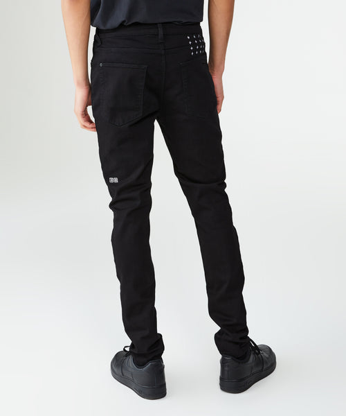 Ksubi - Van Winkle Black Rebel Jeans (Black)