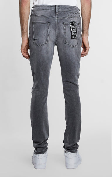 Ksubi - Van Winkle Monokrome Jeans (Grey)