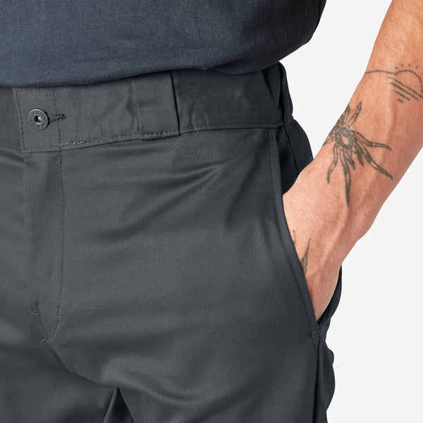 Dickies - Flex Slim Skinny Fit Double Knee Work Pants (Charcoal)