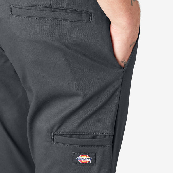 Dickies - Flex Slim Skinny Fit Double Knee Work Pants (Charcoal)