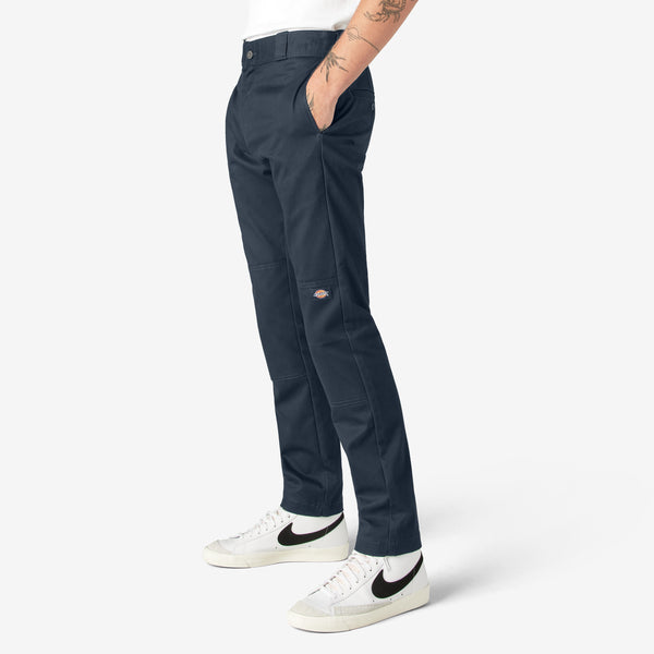 Dickies - Flex Slim Skinny Fit Double Knee Work Pants (Dark Navy)