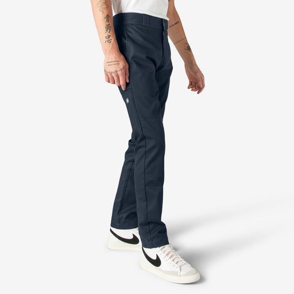 Dickies - Flex Slim Skinny Fit Double Knee Work Pants (Dark Navy)