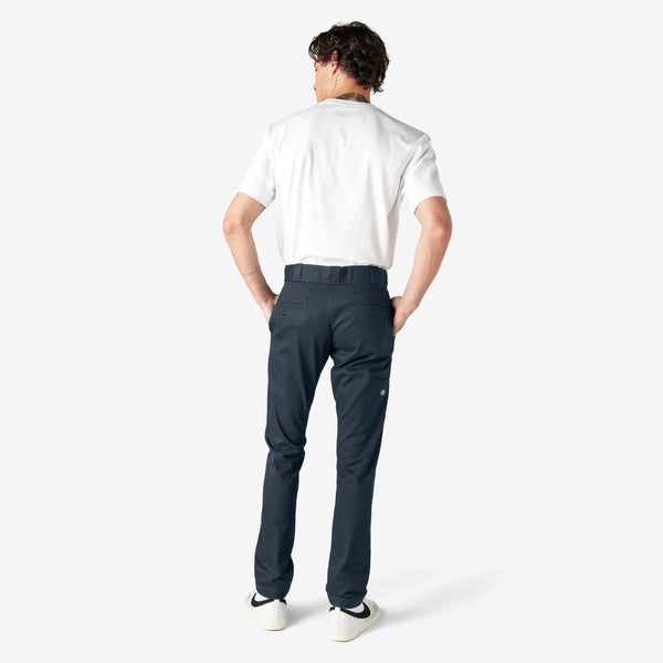 Dickies - Flex Slim Skinny Fit Double Knee Work Pants (Dark Navy)