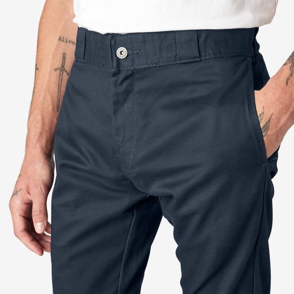 Dickies - Flex Slim Skinny Fit Double Knee Work Pants (Dark Navy)