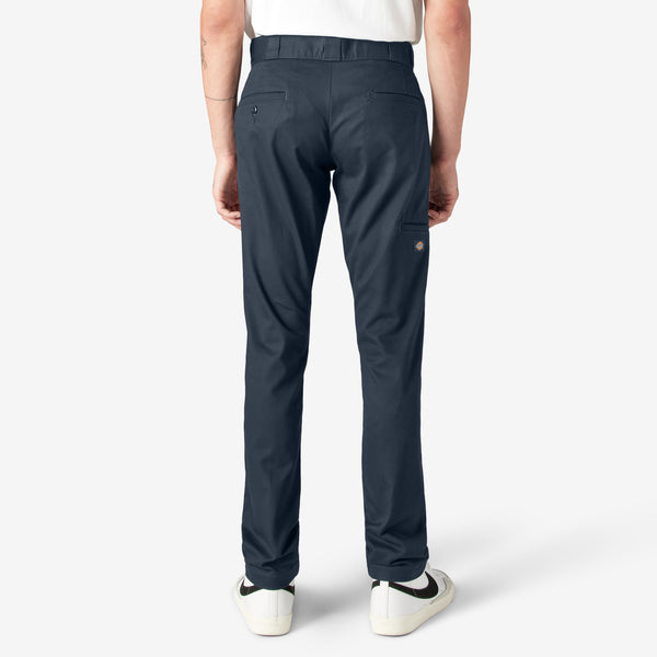 Dickies - Flex Slim Skinny Fit Double Knee Work Pants (Dark Navy)