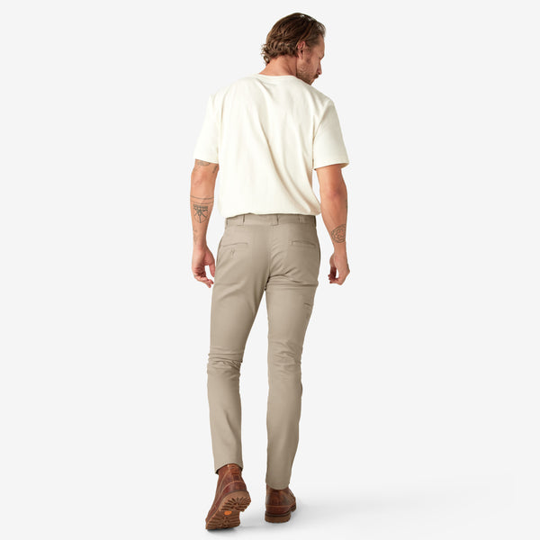 Dickies - Flex Slim Skinny Fit Double Knee Work Pants (Dark Sand)